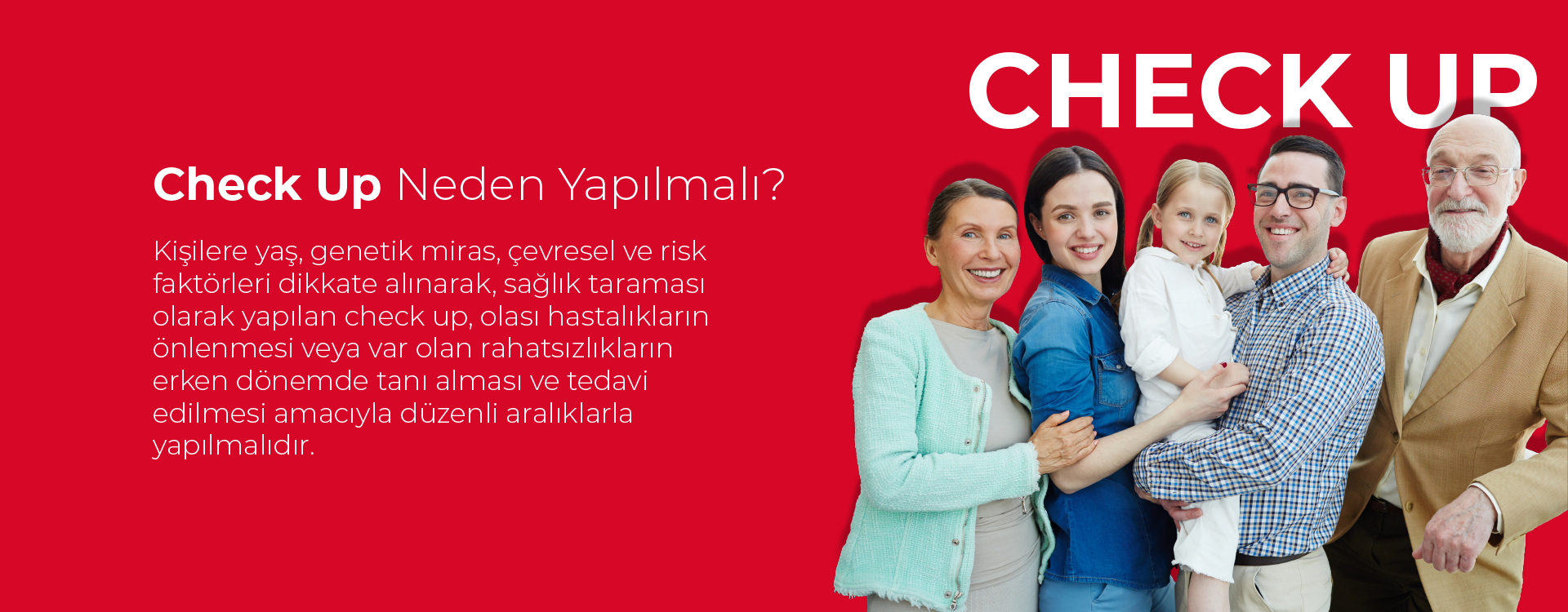  Check Up - Özel Yüzyıl Gebze Hastanesi